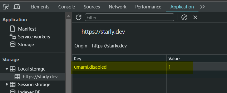 localStorage example