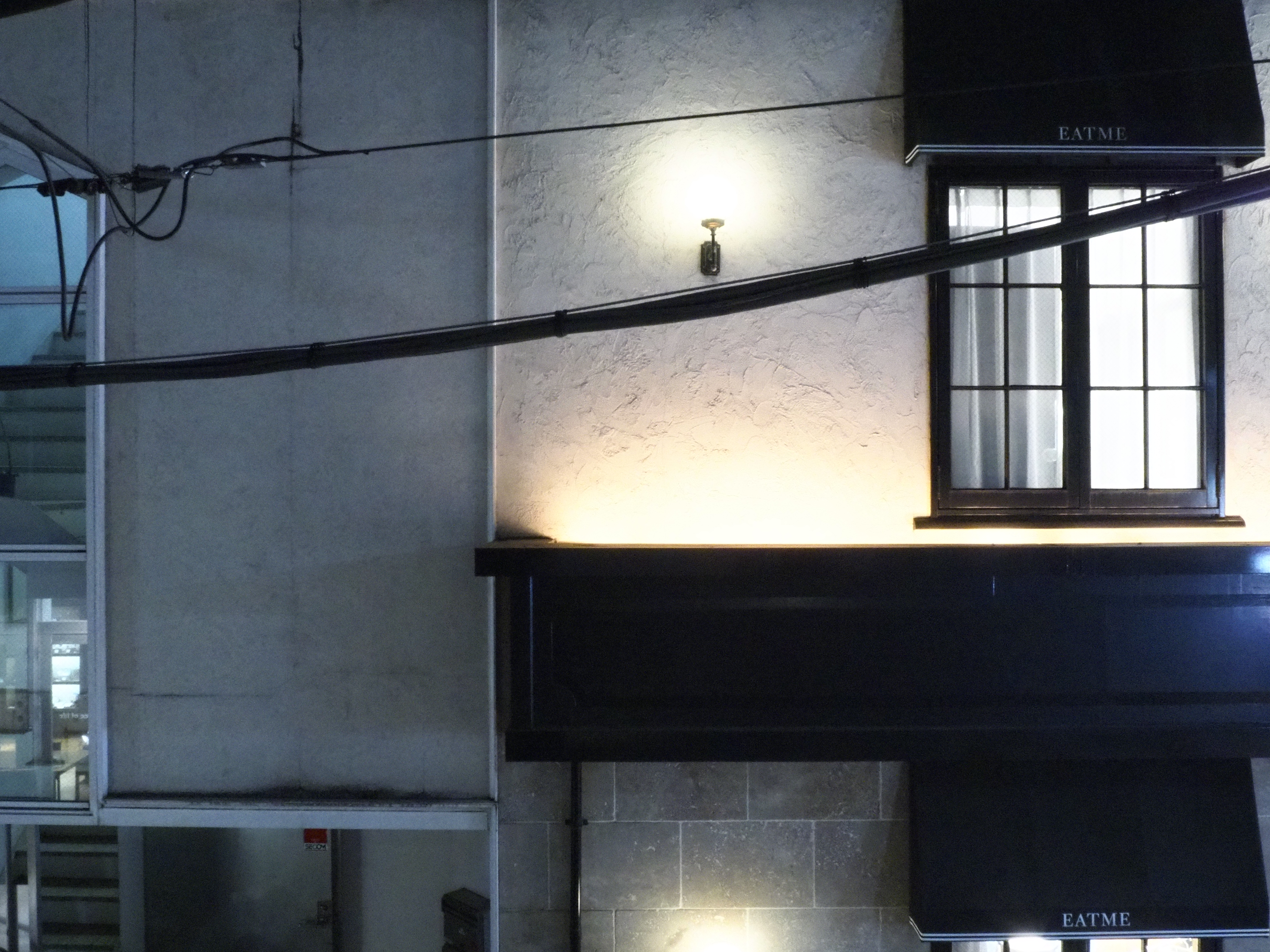 side of building